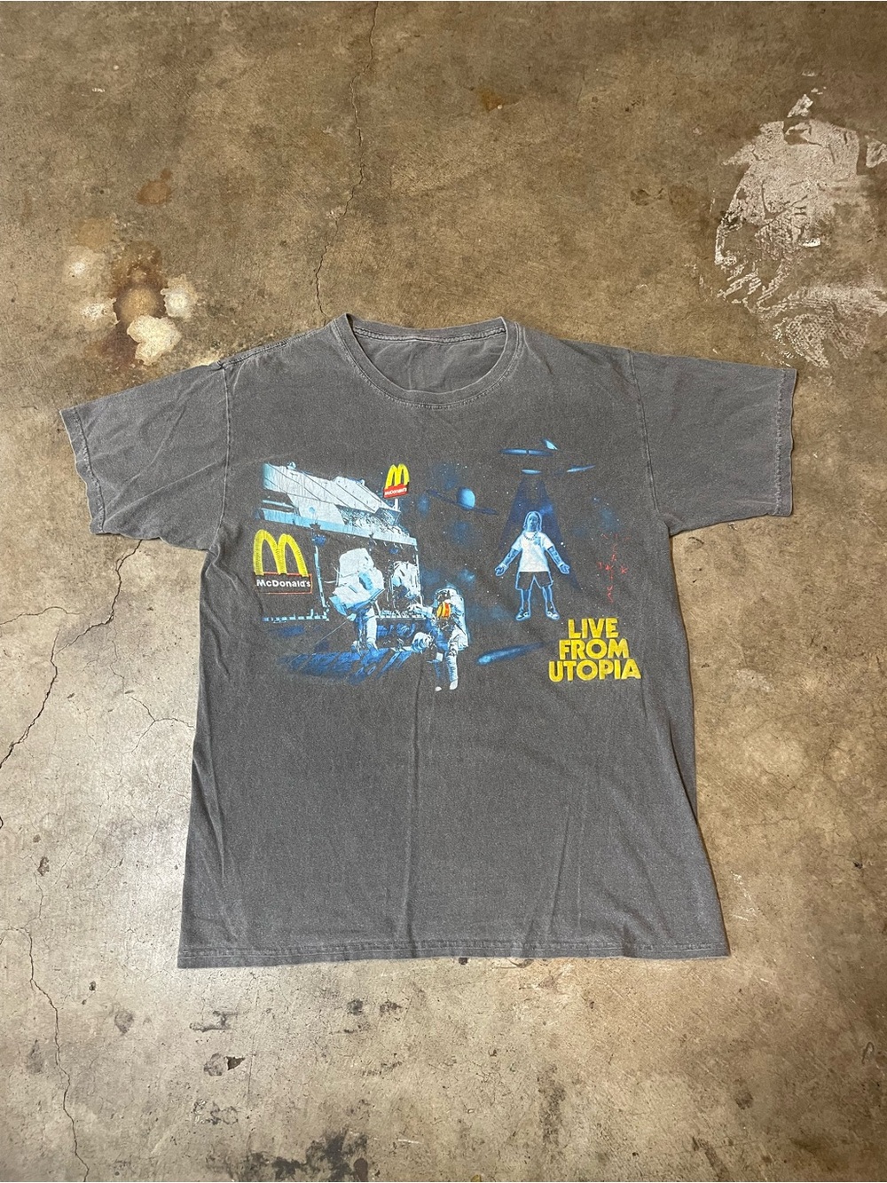 Travis Scott Live From Utopia McDonald's T-Shirt